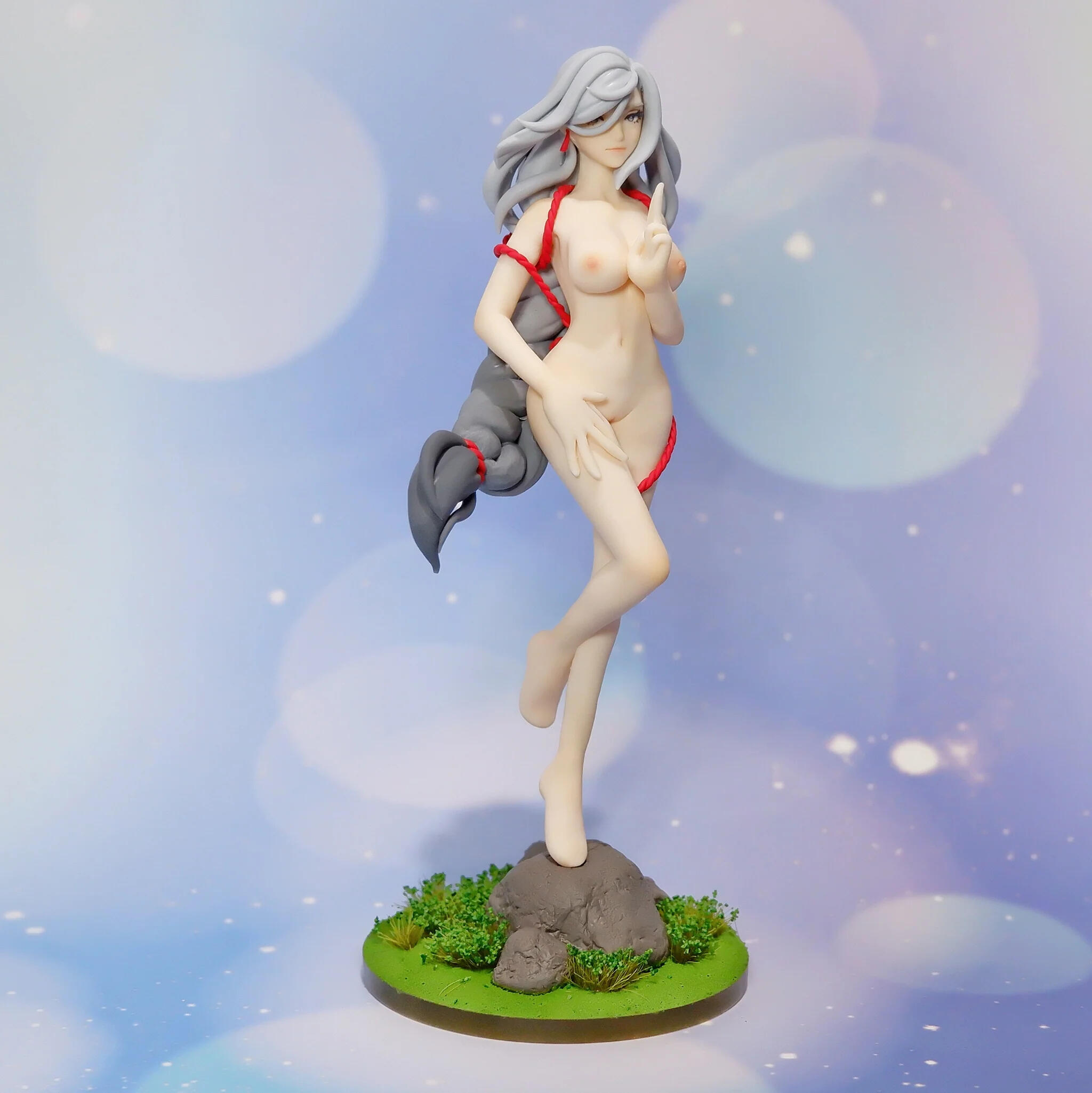 Genshin Impact Shenhe (Red Ropes) - US$170